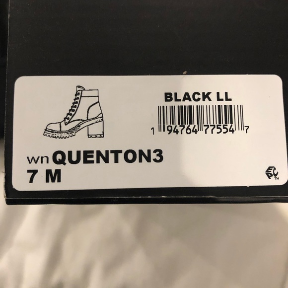 Nine west combat boots nwt size 7 - Picture 4 of 4